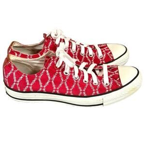 Converse All Star Red Sneakers Womens 9 Mens 7 Shoes